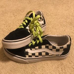 Checkered Old Skool Vans